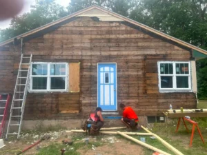 Vinyl windows vs wood windows during a residential window installation